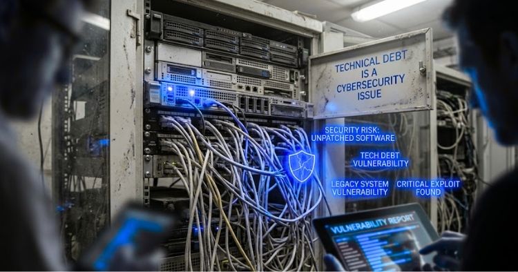 Outdated technology systems connected to cybersecurity risk and business disruption