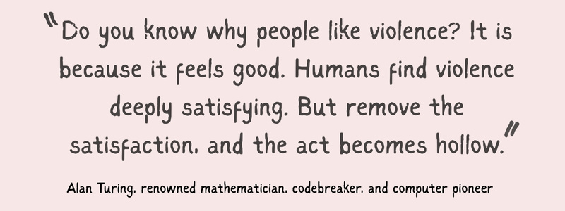 Famous quote by Alan Turing